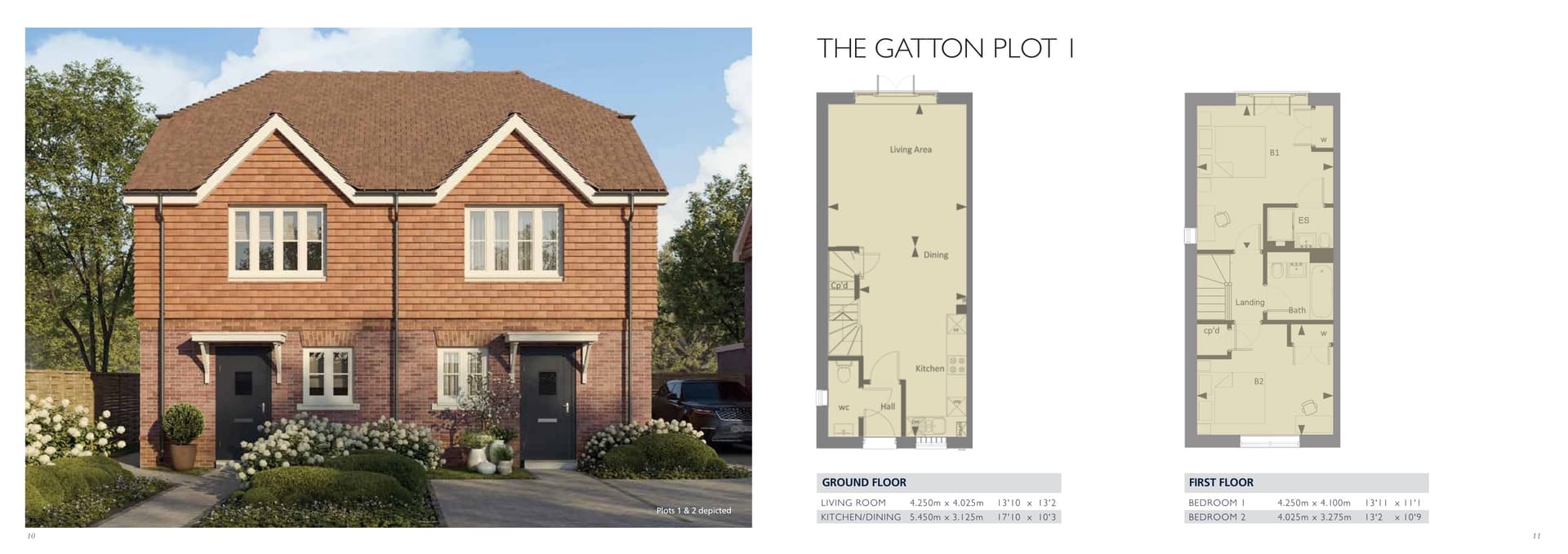 Floorplan for The Gatton, Whitestone Woods